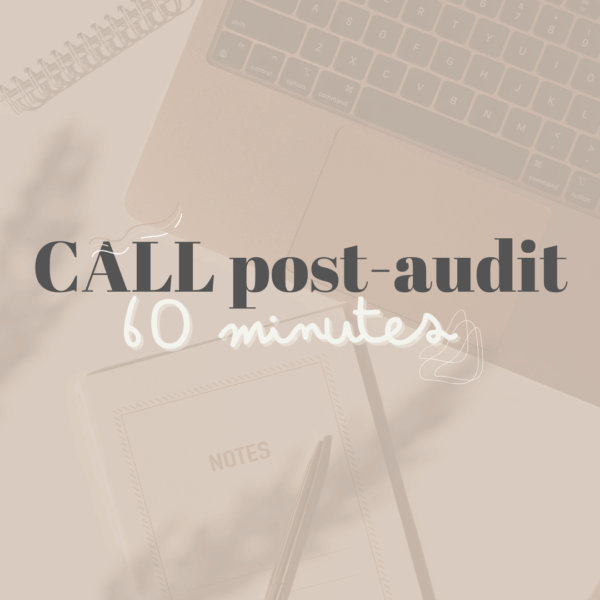 Call Post-Audit 60 minutes